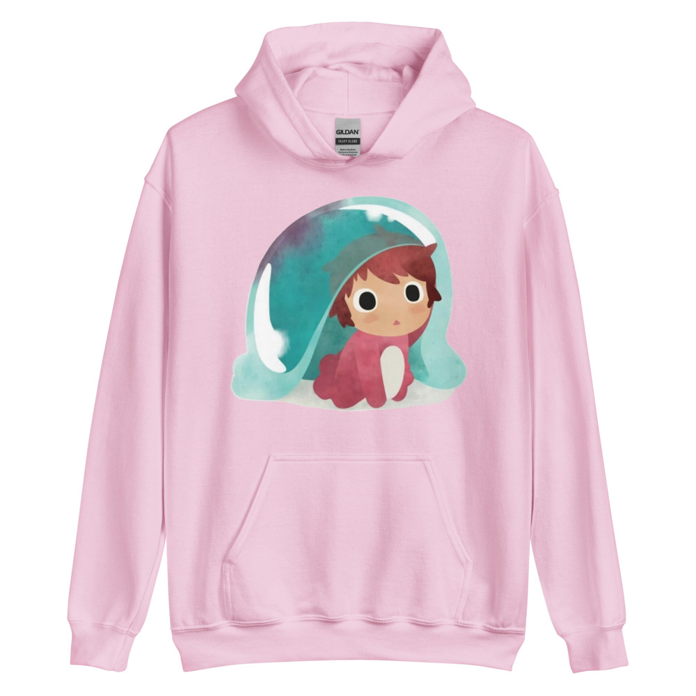 Ponyo First Trip Water Color Hoodie - Image 8