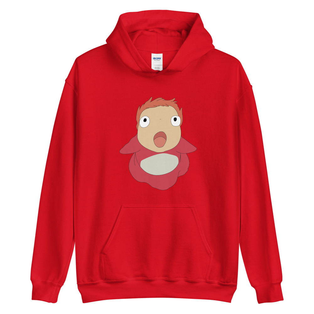 Cute Ponyo Hoodie Unisex - Image 3