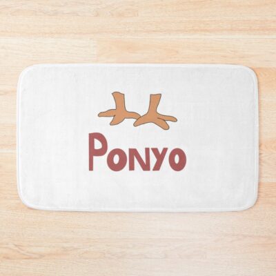 Ponyo With Chicken Feet Bath Mat