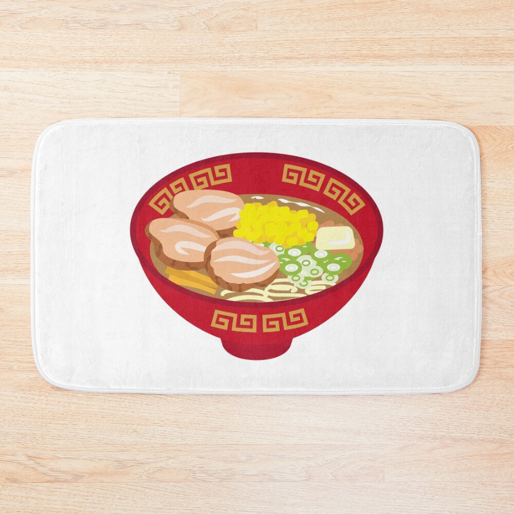 Ponyo Ramen Classic Ramen Bath Mat
