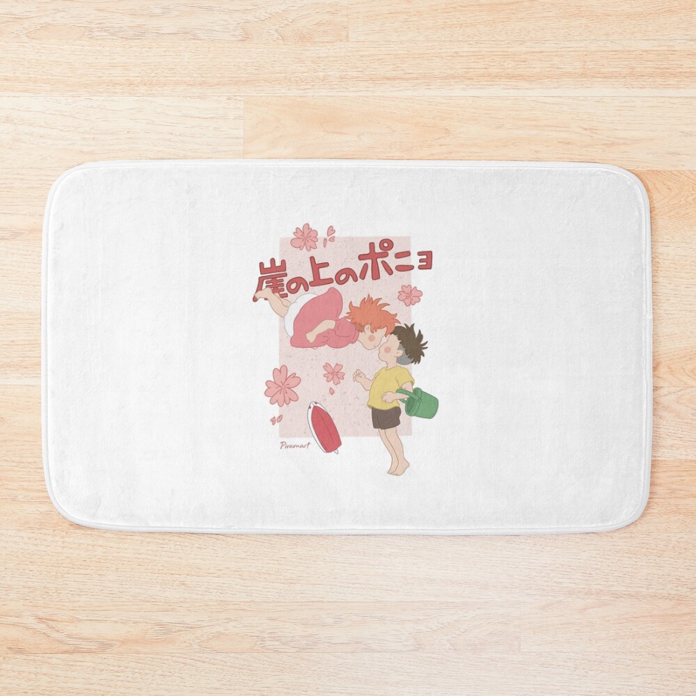 Ponyo Kiss Bath Mat