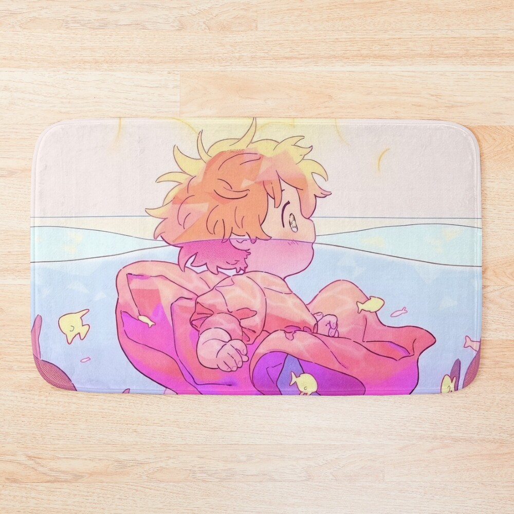 Cute And Love Bath Mat