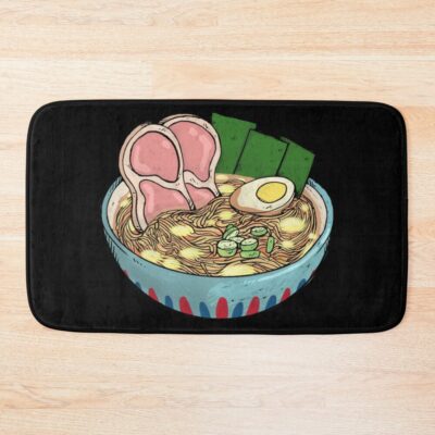 Ponyo Ramen Sticker Bath Mat