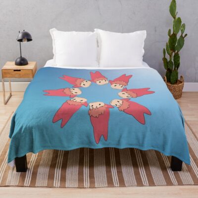 Ponyo Mini Throw Blanket