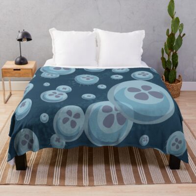 Ponyo Water Bubble Throw Blanket