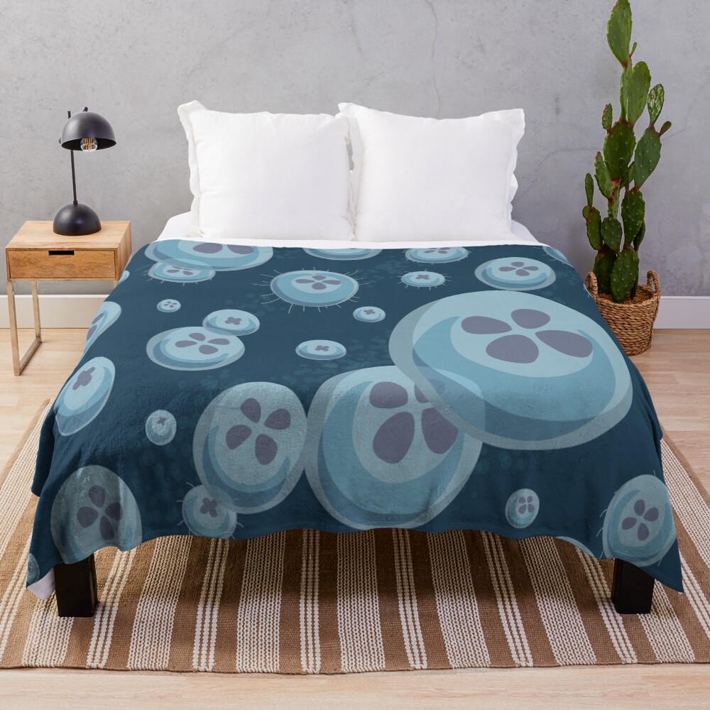 Ponyo Water Bubble Throw Blanket