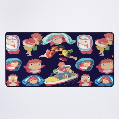 Many Ponyo Mouse Pad