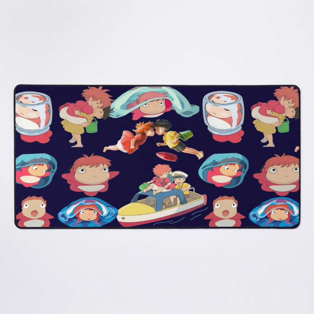 Many Ponyo Mouse Pad