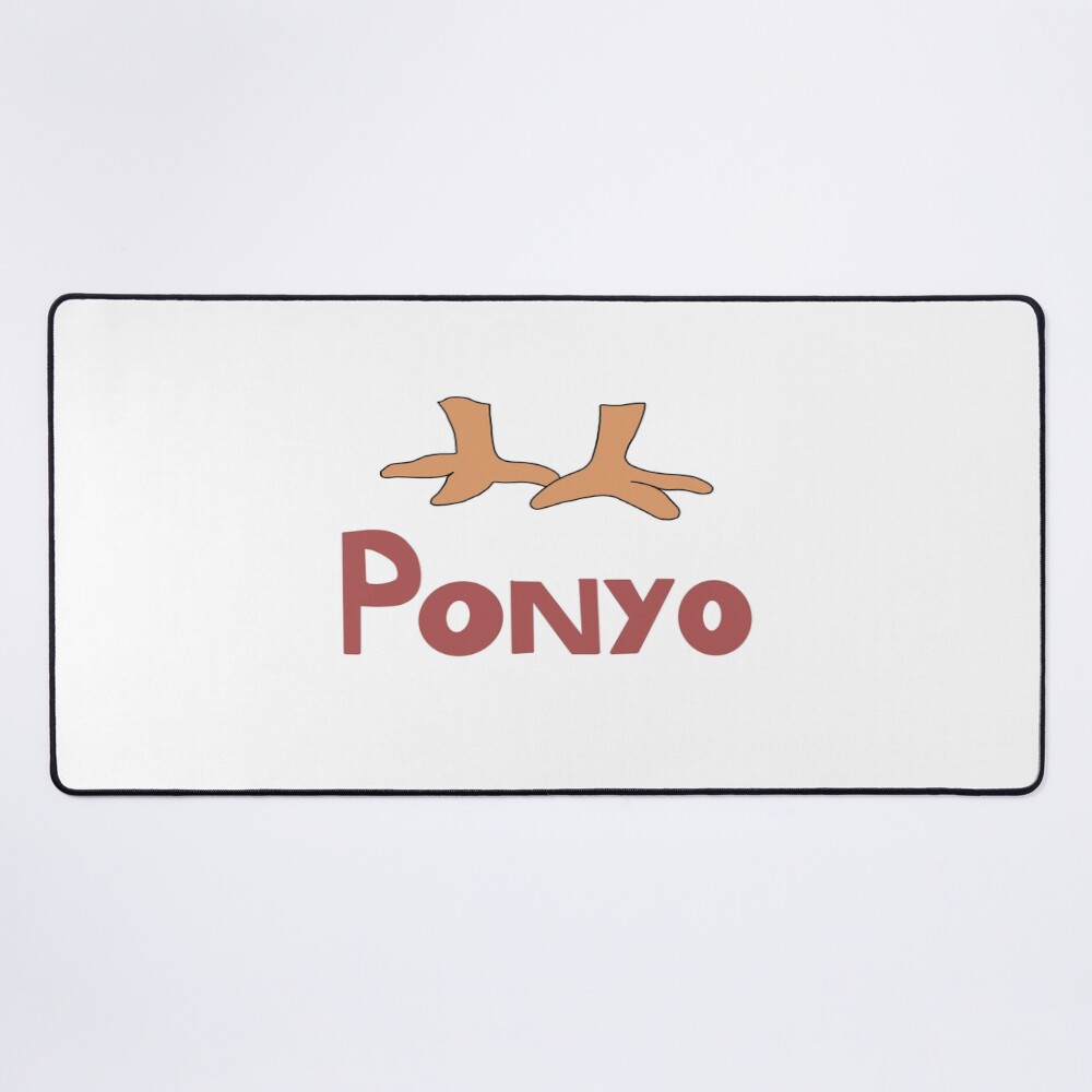 Ponyo With Chicken Feet Mouse Pad