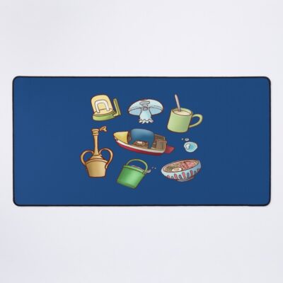 Ponyo Object Mouse Pad