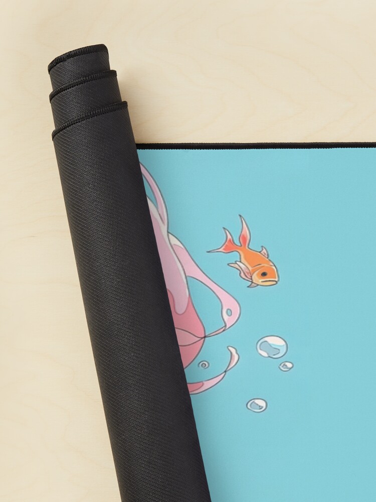 Cute Anime Mermaid Fish Girl Mouse Pad - Image 2