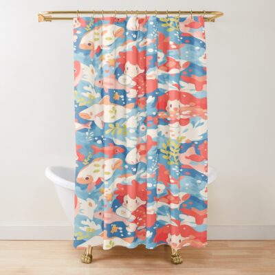 Enchanting Seaside Adventure Shower Curtain