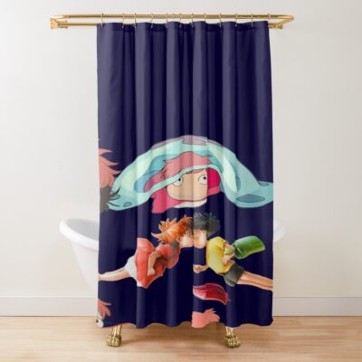 Ponyo Hot Design Shower Curtain