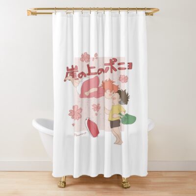 Ponyo Cutee Shower Curtain