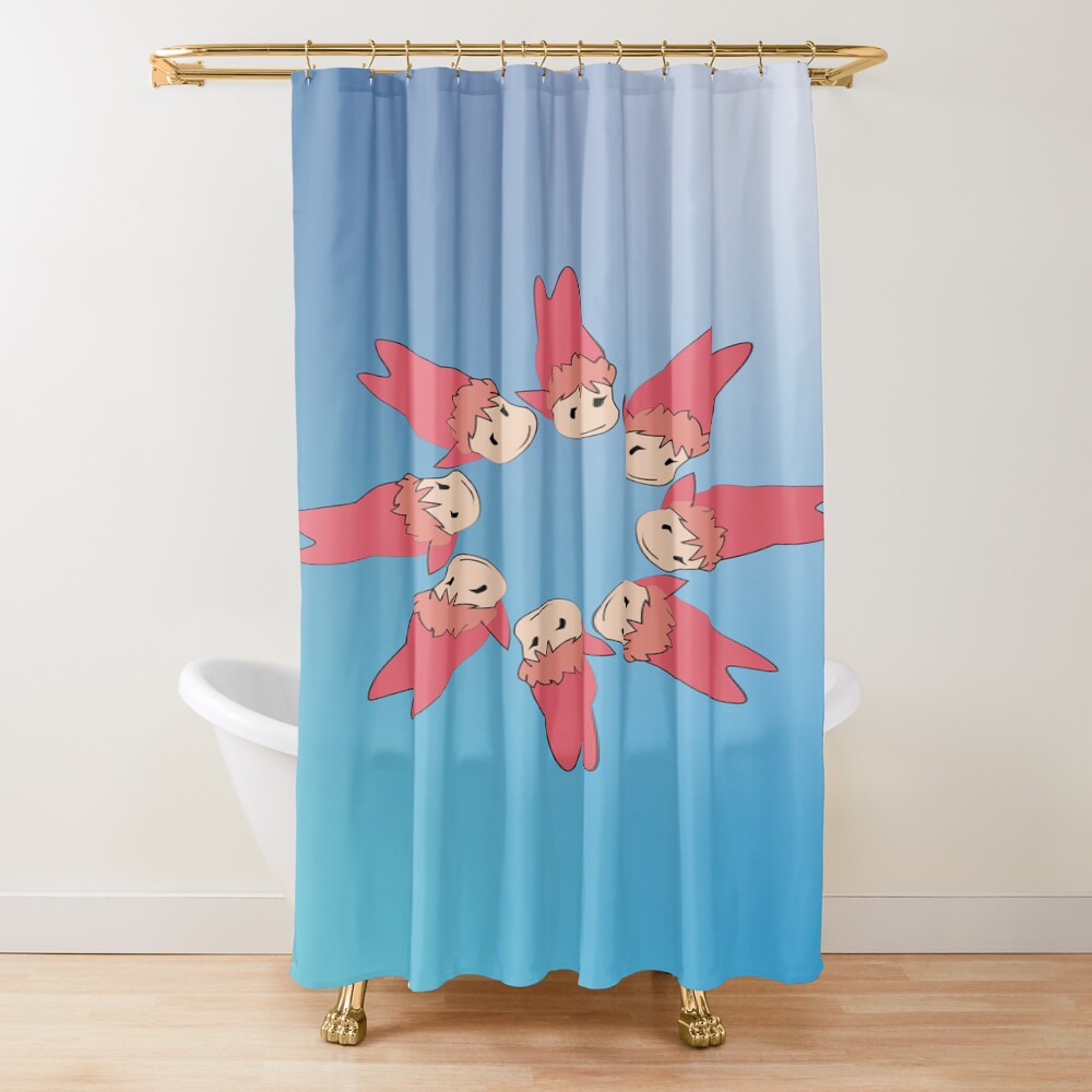 Ponyo Shower Curtain