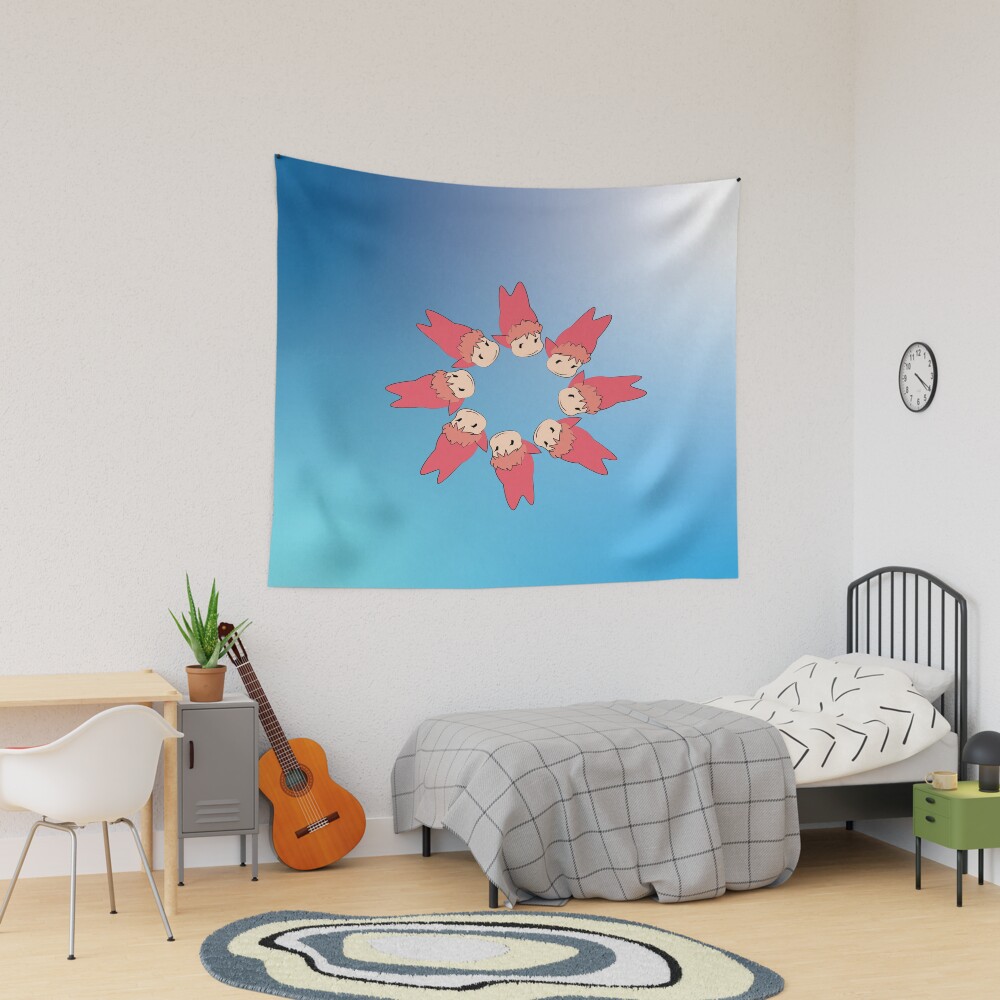 Ponyo Many Tapestry