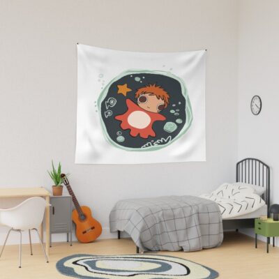 Ponyo Star Tapestry