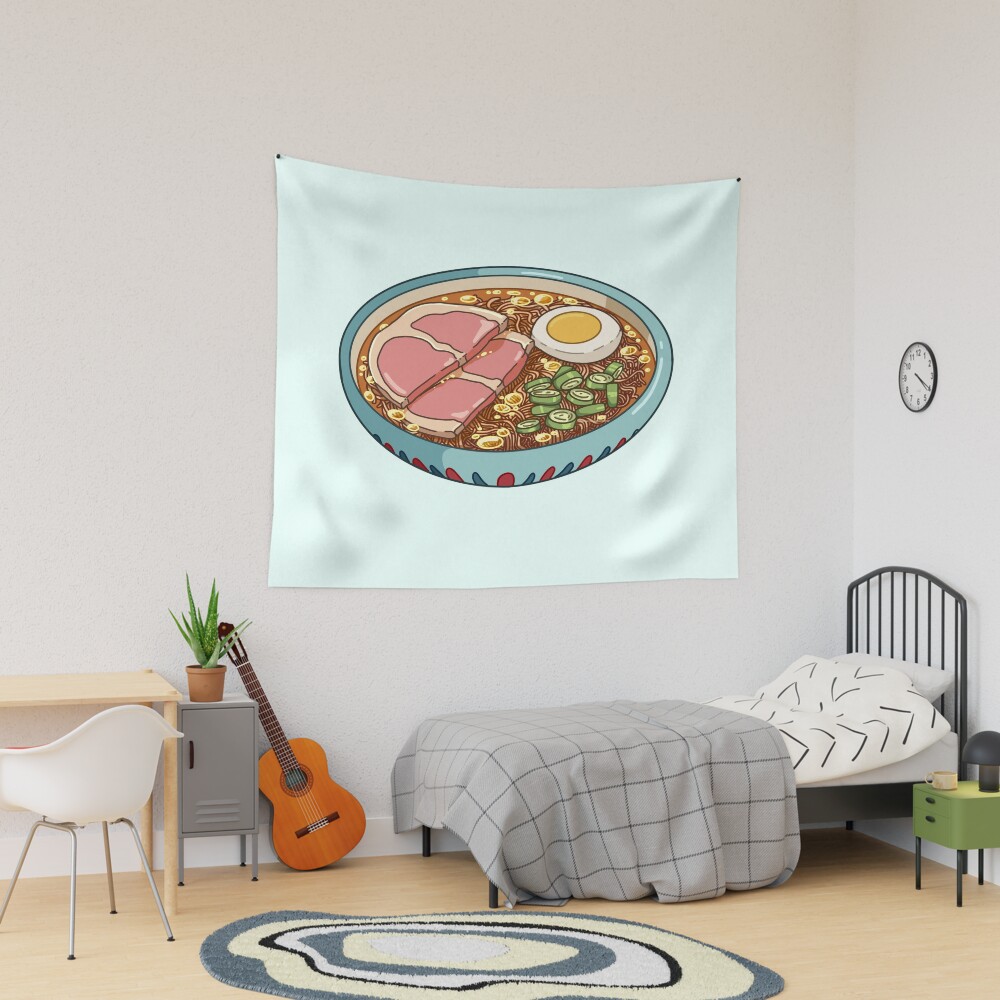 Ponyo Ramen Tapestry