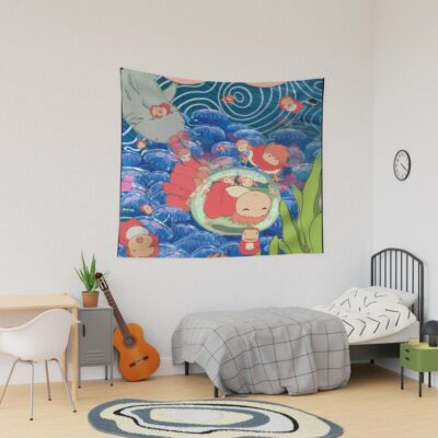 Ponyo New Design Tapestry